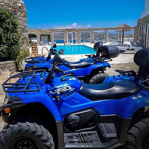 atv for rent - mykonos